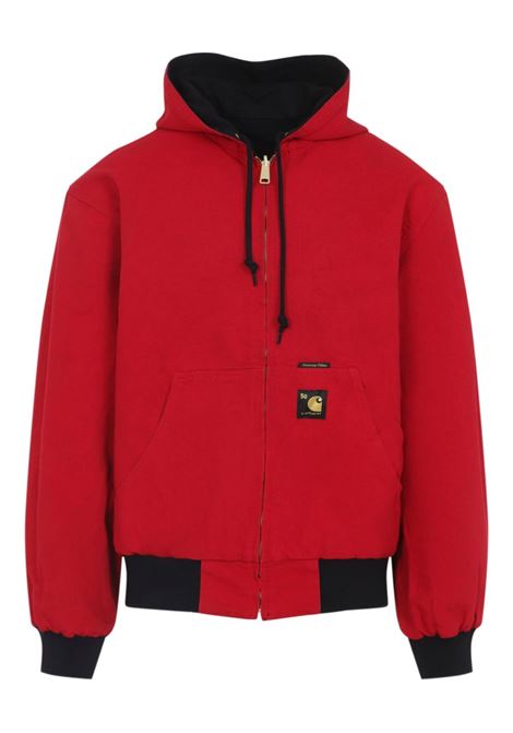 og active jacket 50th anniversary man black and red CARHARTT WIP | I0364123GJ.02